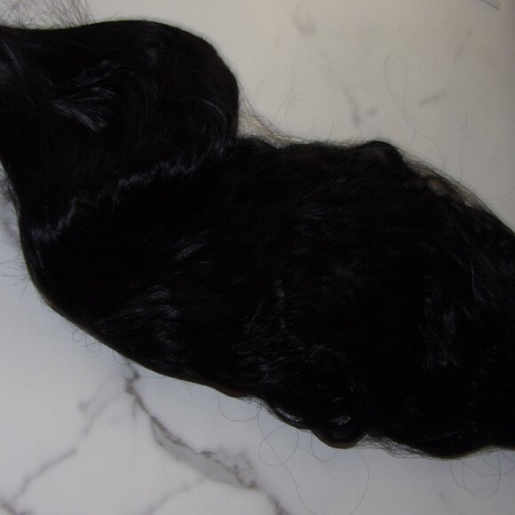 New Black Long Hair Clip In Extansions - Picture 3 of 3